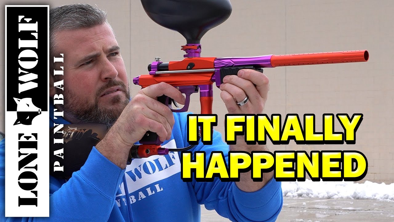 Azodin KP3 Pump Shooting & Reaction | Lone Wolf Paintball