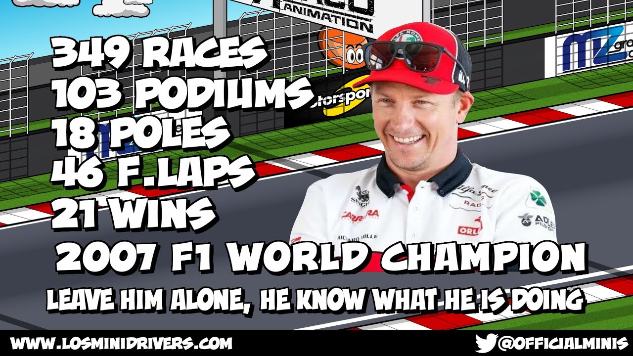 MiniDrivers - F1 - Farewell Kimi Raikkonen