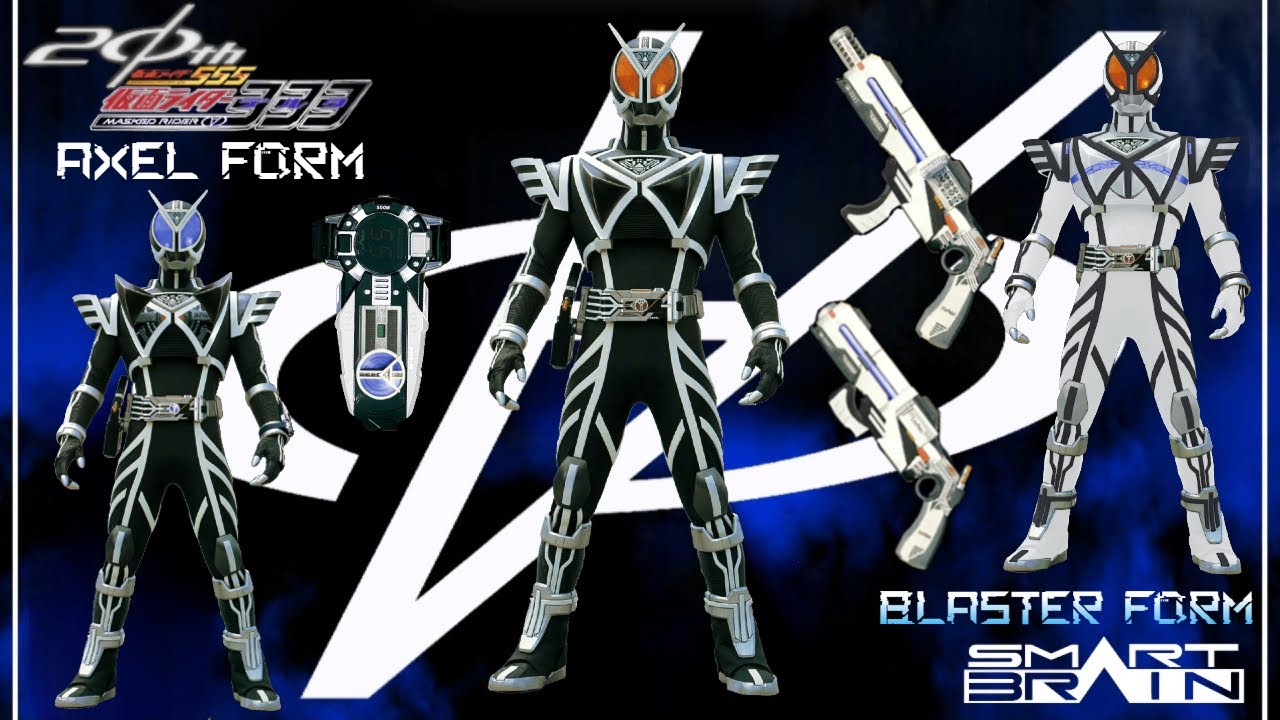 Kamen Rider Delta Axel Form & Blaster Form Henshin Sounds and Finishers [ HQ ]