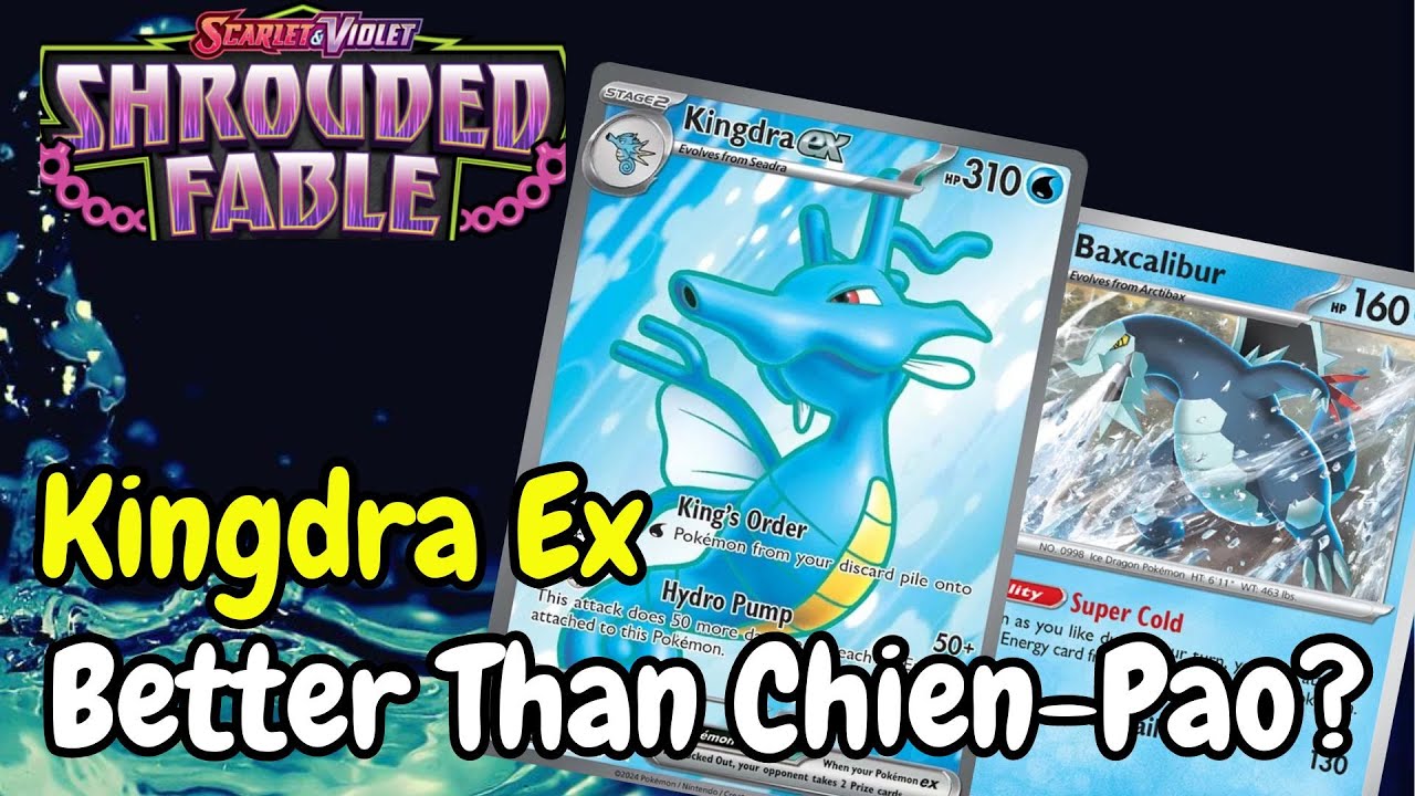 Kingdra Ex MIGHT Be The Best Deck Out Of Shrouded Fable | Pokemon TCGL Gameplay