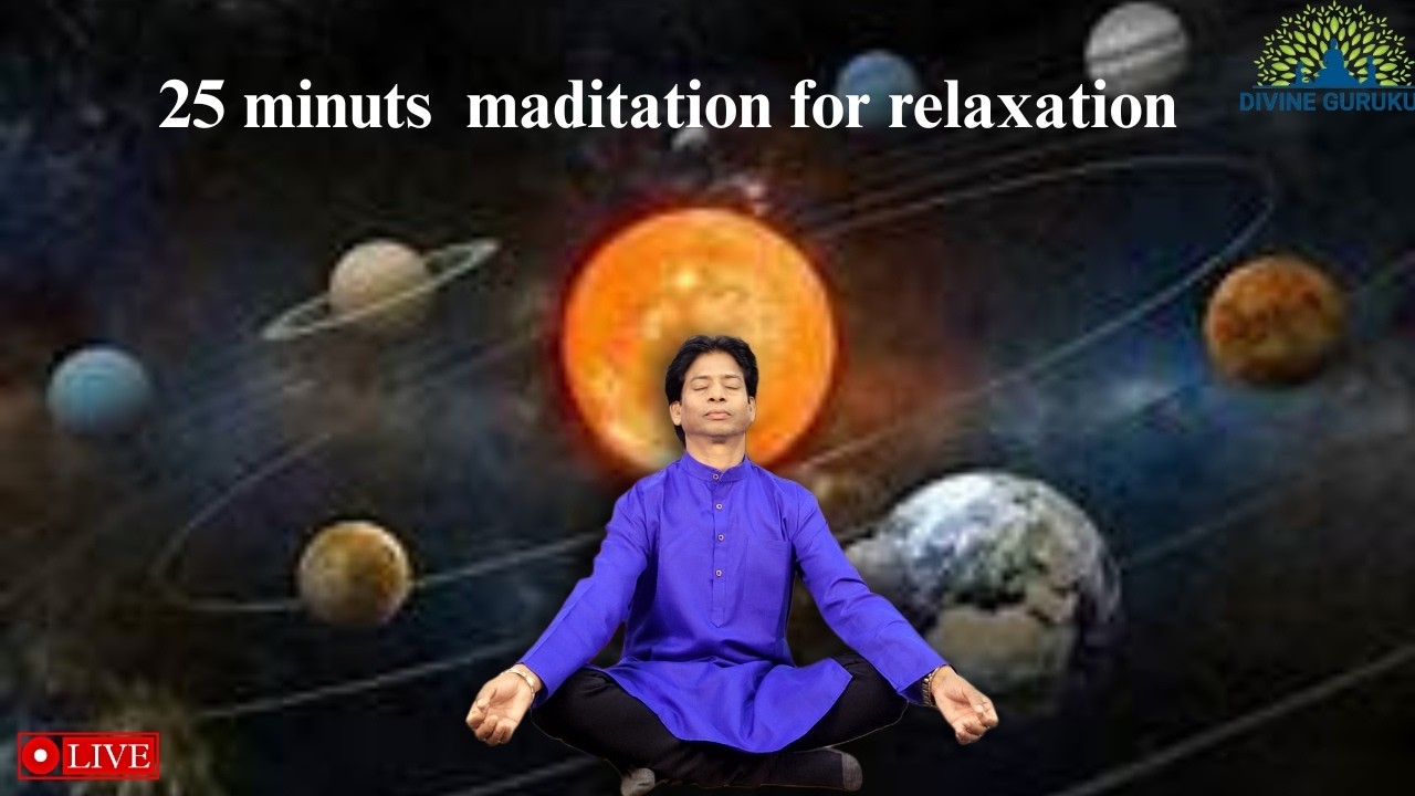 🔴 LIVE Morning Meditation | सुबह की ध्यान साधना 🧘‍♂️ | Inner Peace & Positive Energy 15 march 2026