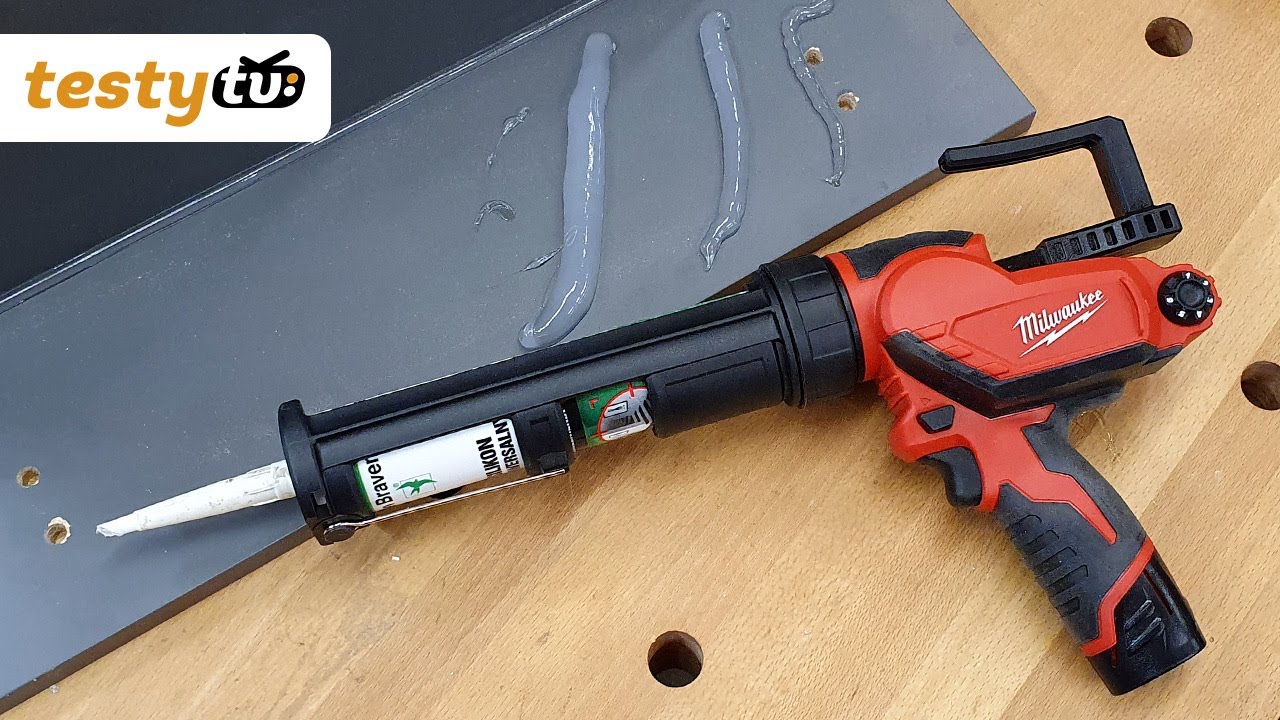 Milwaukee: M12 PCG/310 - subkompaktowy pistolet do wyciskania mas, klejów i silikonów