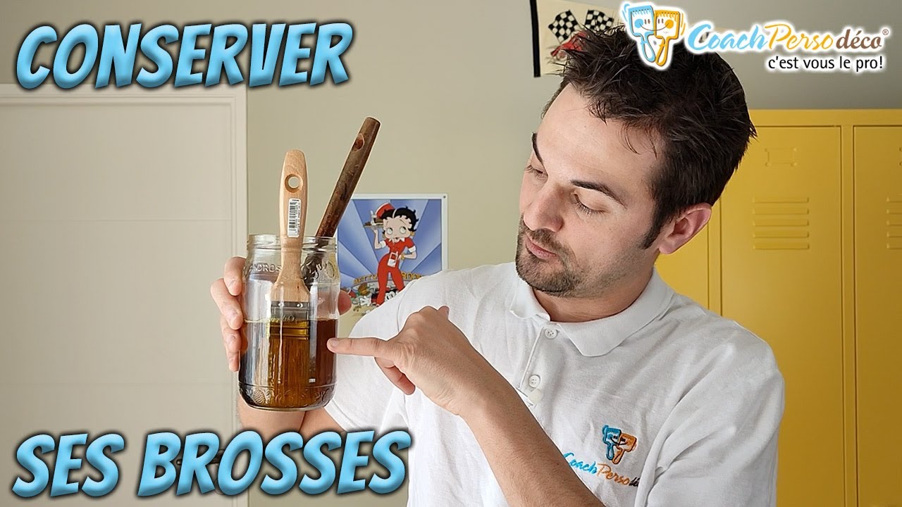 Conserver et entretenir ses brosses à lasurer et à vernir