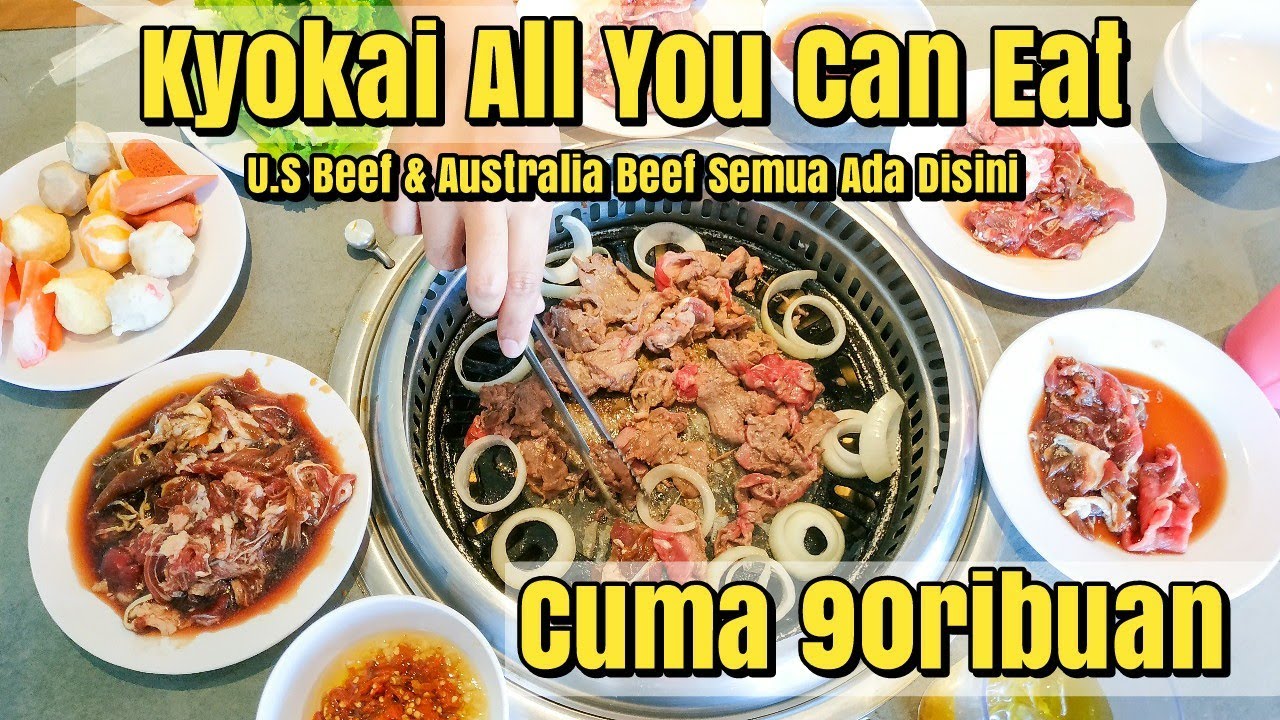 TERMURAH!! ENAKNYA BIKIN NAGIH || REVIEW KYOKAI ALL YOU CAN EAT SIDOARJO || #EATS