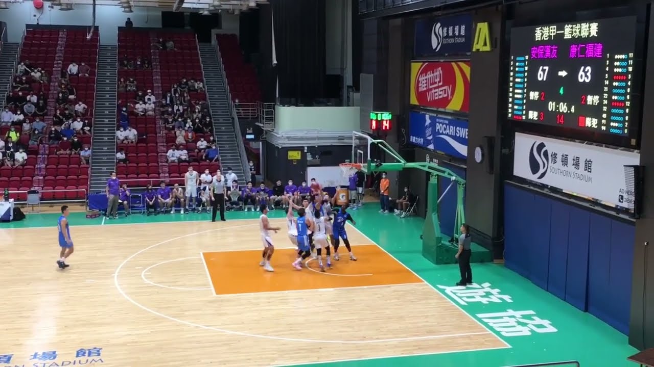【香港籃球】20220809 甲一常規賽 - 安保漢友 69:67 康仁福建 Full Game Highlight