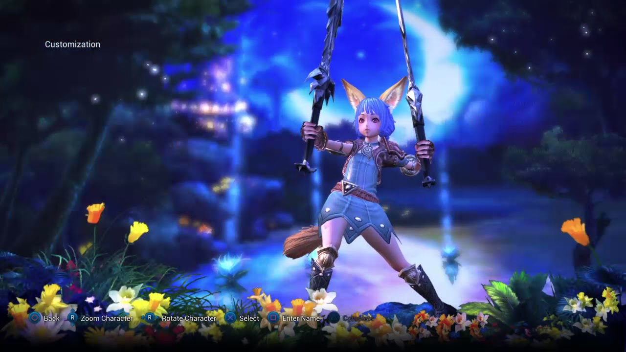 [PS4] TERA parte 1 - aprendiendo a jugar. Creando el personaje y esas cosas (Gameplay Tera)