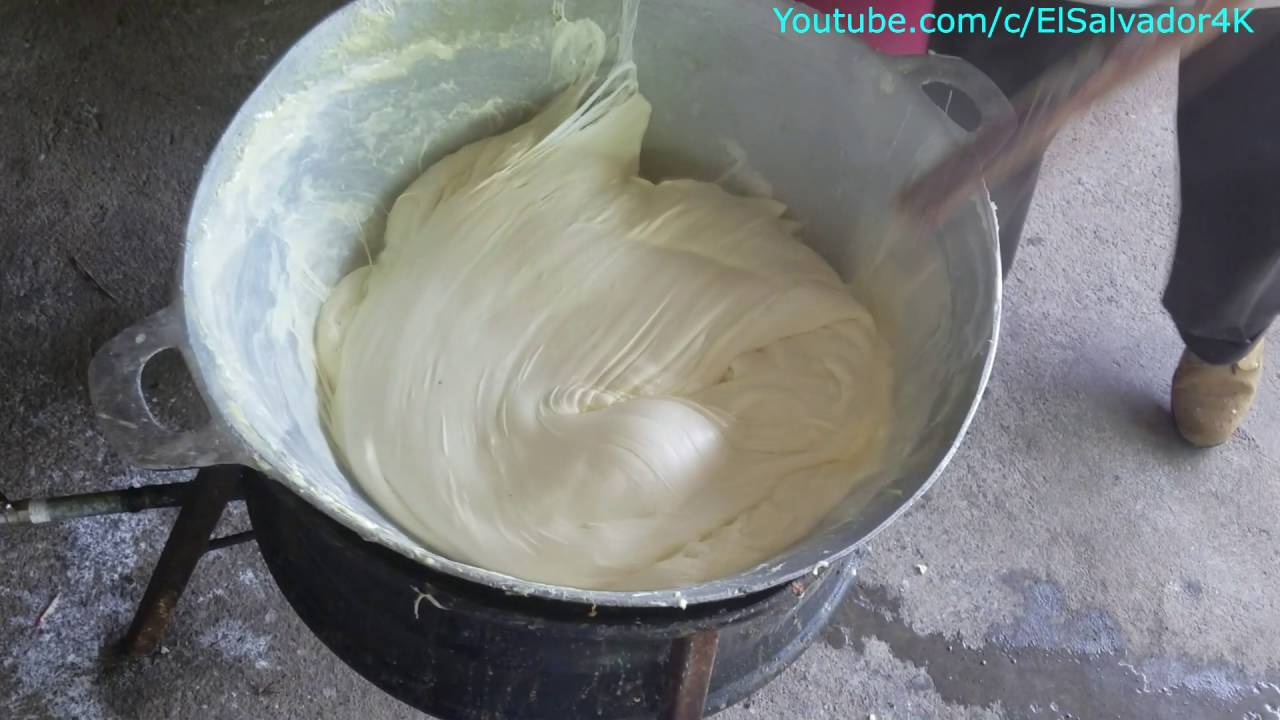 Don Elio: Como se produce el quesillo para las pupusas. La cocida final. Parte 5/5