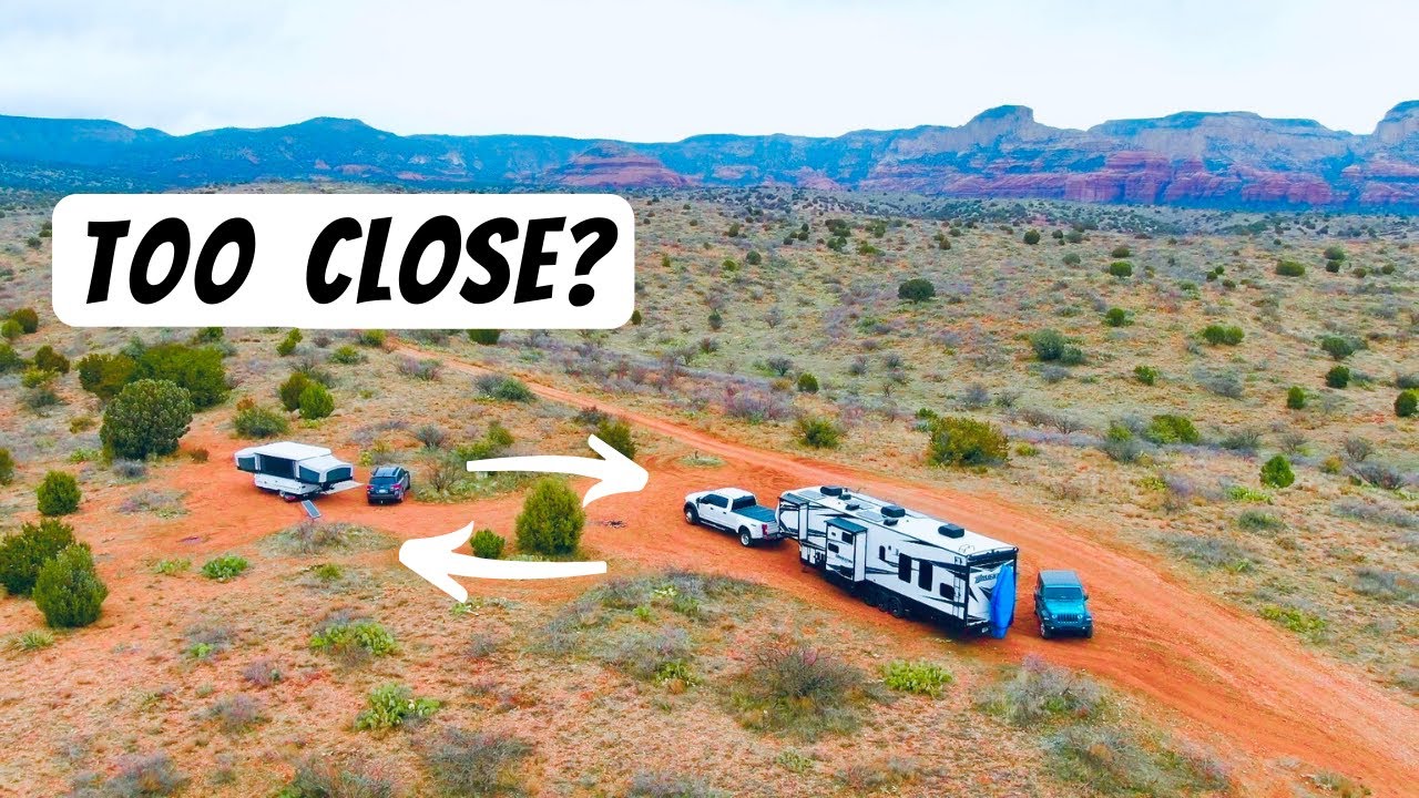 RV CAMPING | HOW CLOSE IS TOO CLOSE? (RV LIVING FULL TIME)