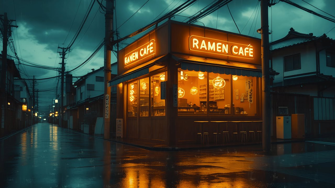 Tokyo Rain at Midnight 🌧️ Retro Lofi Beats for Deep Focus & Flow