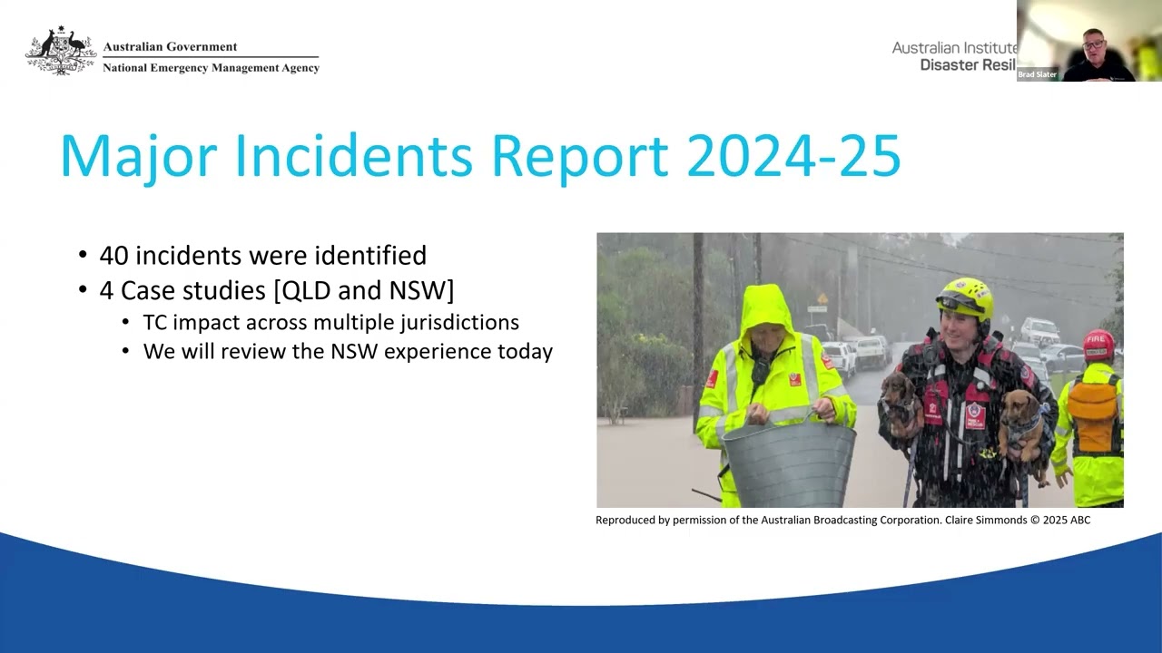 Major Incidents Report 2024-25 Showcase