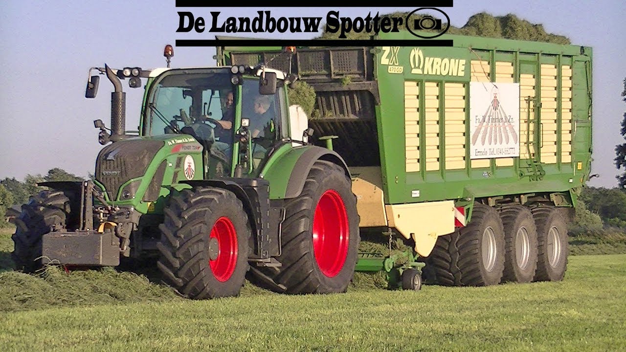 Grass silage | Fendt Vario 724 + Krone ZX 470 GD | Fa. W. Timmer & zn | Ermelo | NL 2018