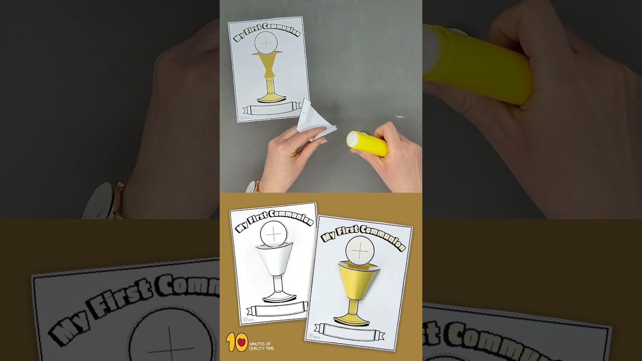First Communion 3D Craft