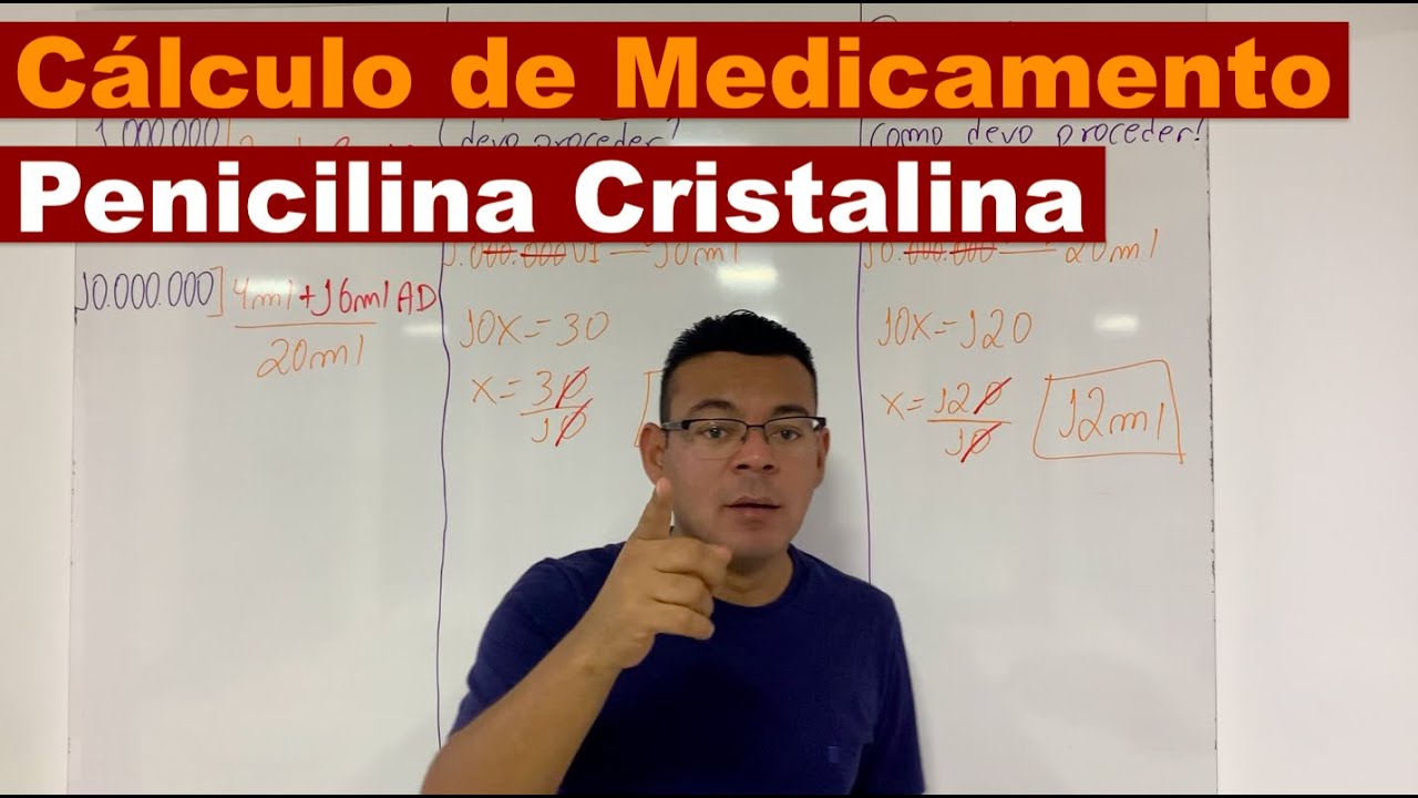 Cálculo de Medicamento - Penicilina