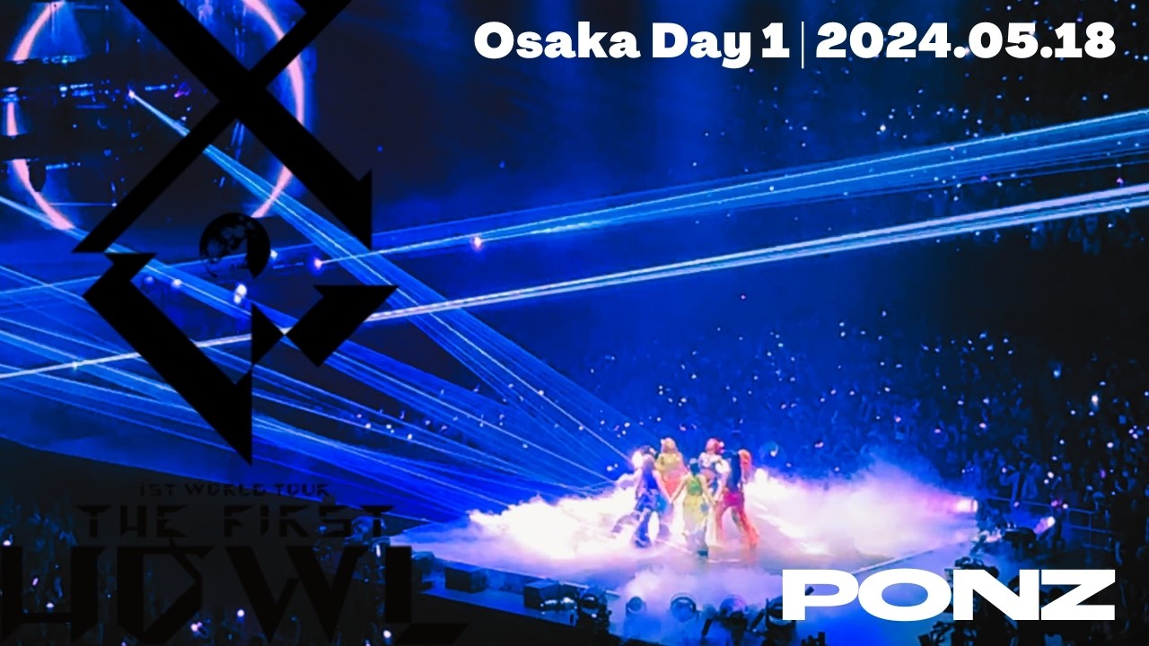 XG - HESONOO / X-GENE (Osaka Day 1, 2024.5.18) | THE FIRST HOWL | 4K