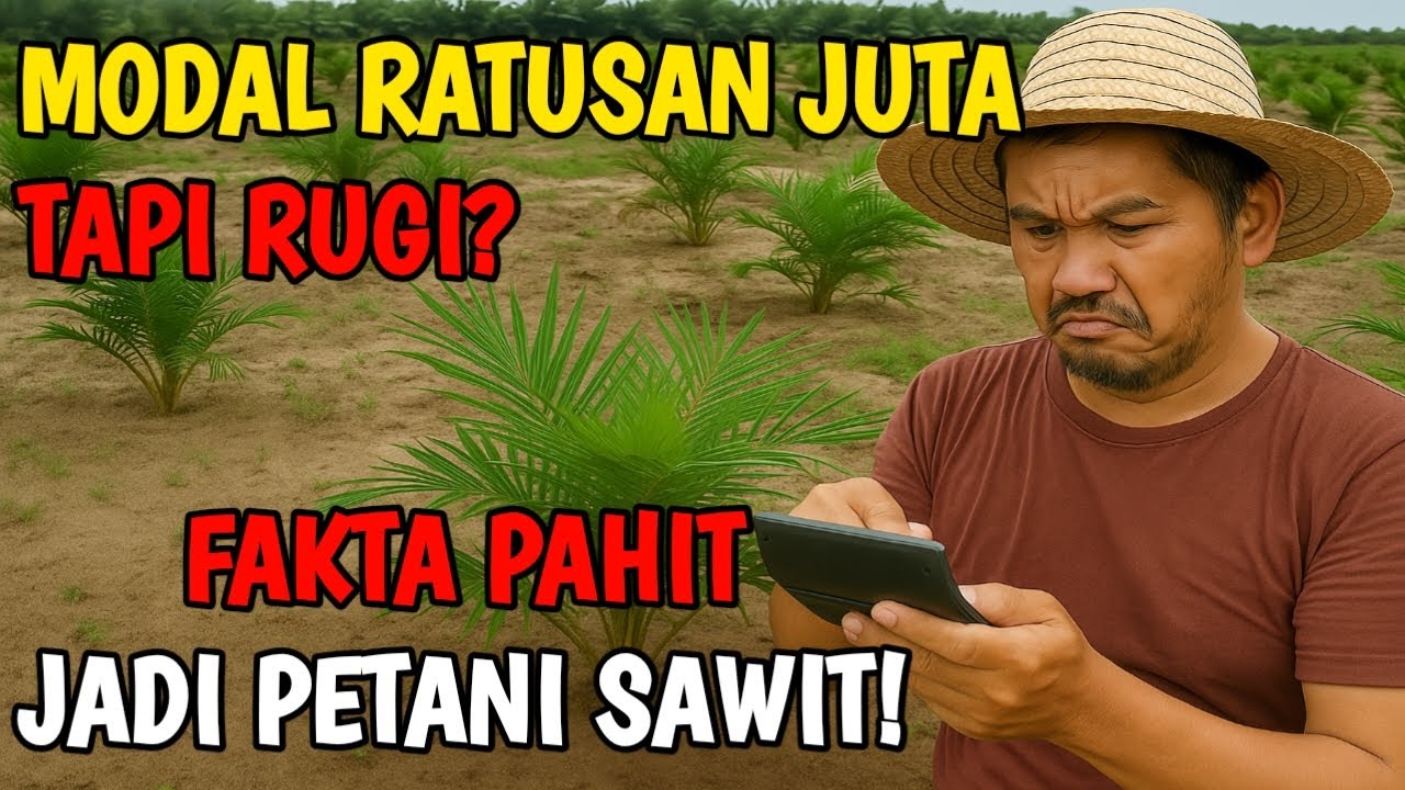 PETANI HARUS TAU! Ini Perhitungan Biaya, Hasil, Resiko, dan Tips Berkebun Sawit