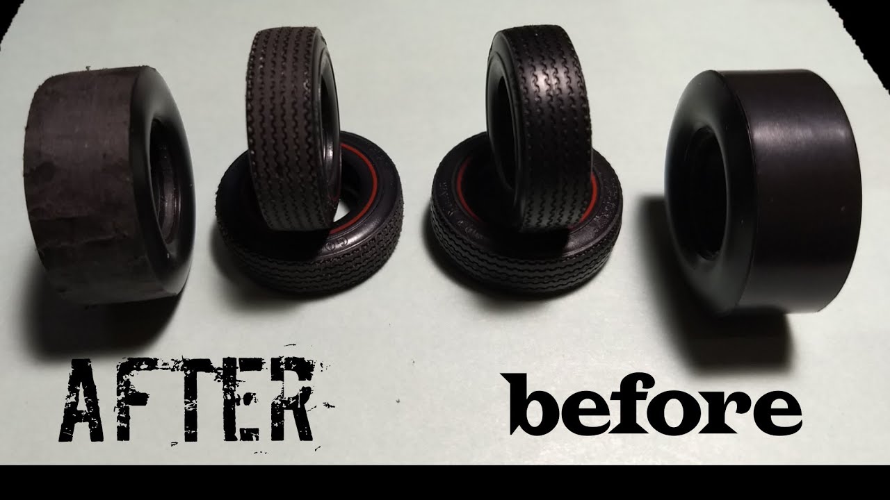 [HOW TO] scuff up model car tires