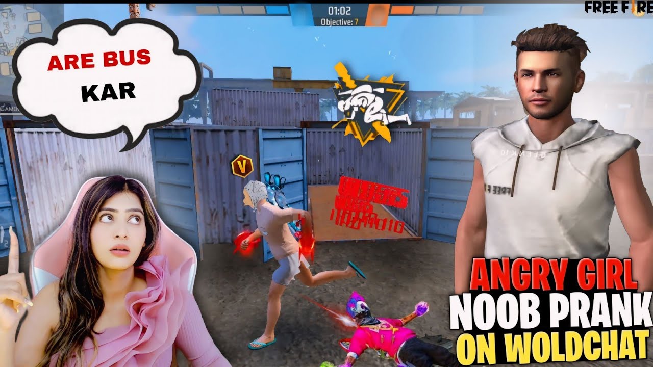Wordchat Noob Prank On Angry Girl