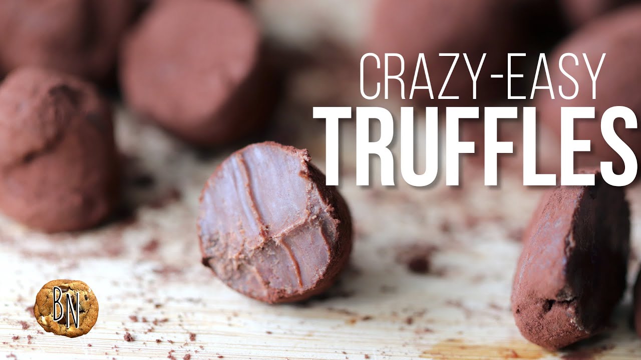 Boozy Valentine's Day Truffles | 2-ingredient recipes