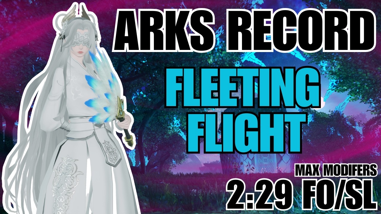 [PSO2:NGS] Arks Record Fleeting Flight 2:29 Fo/Sl