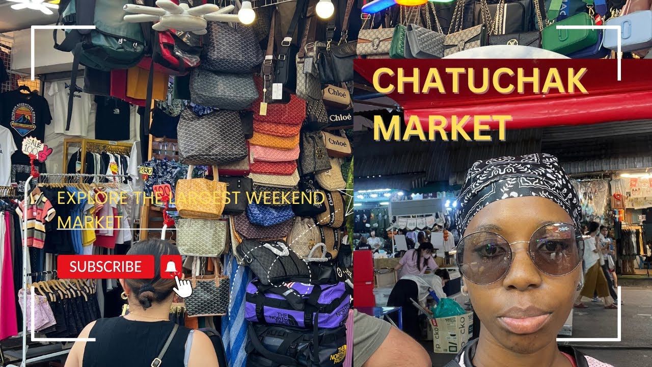 BANGKOK’s LARGEST & CHEAPEST WEEKEND MARKET  ‘’ Strolling the largest Outdoor market’ Thailand 🇹🇭