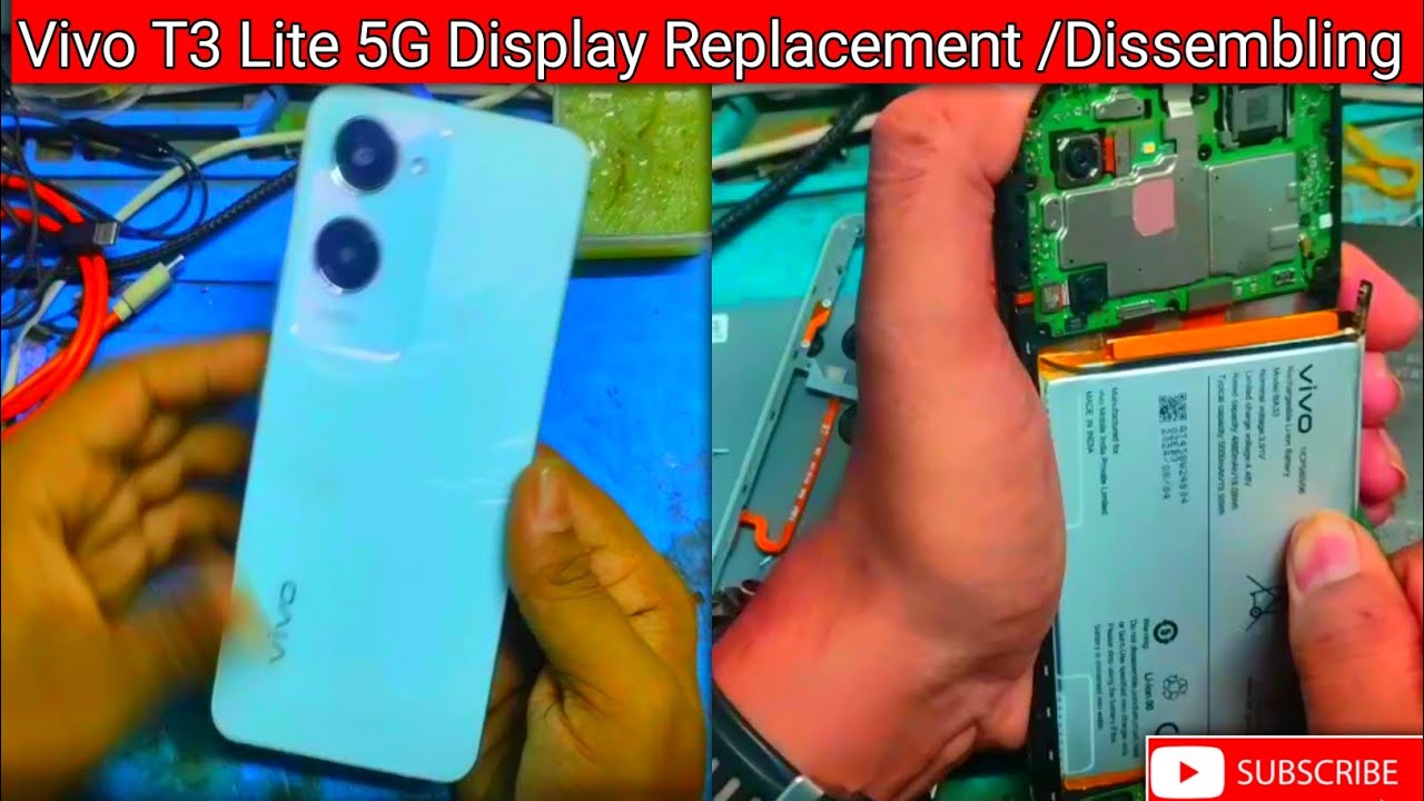 Vivo T3 Lite 5G Display Replacement /Dissembling |Easy solution| #diyrepair @sharafudheenalways 