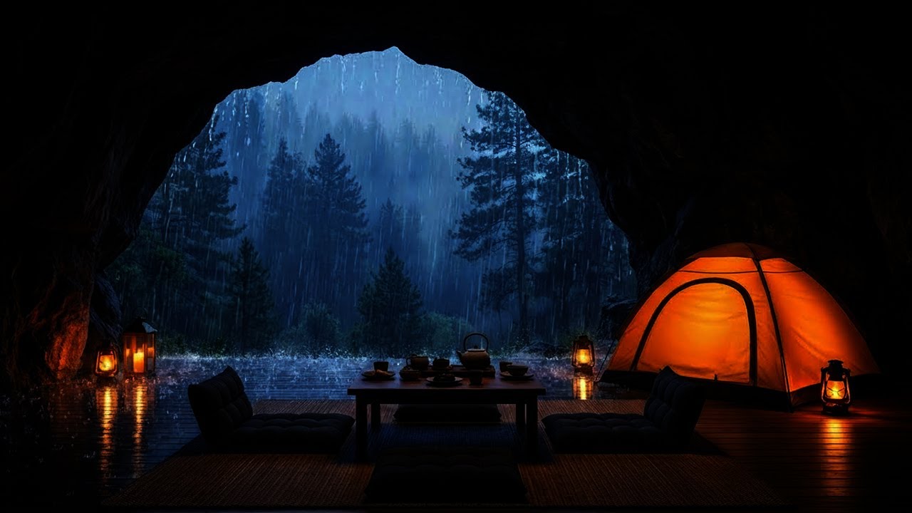 Heavy Rain Ambience for Sleeping | Silence Stress and Overthinking #2