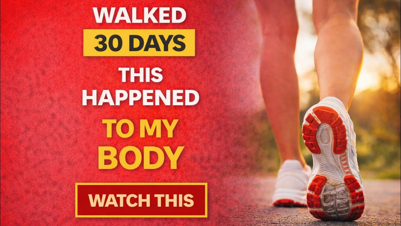 I Walked Every Day for 30 Days… Here’s What Happened to My Body
