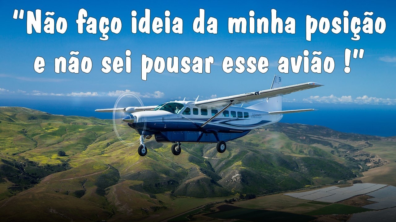 Piloto DESMAIA e passageiro tem que pousar SOZINHO !