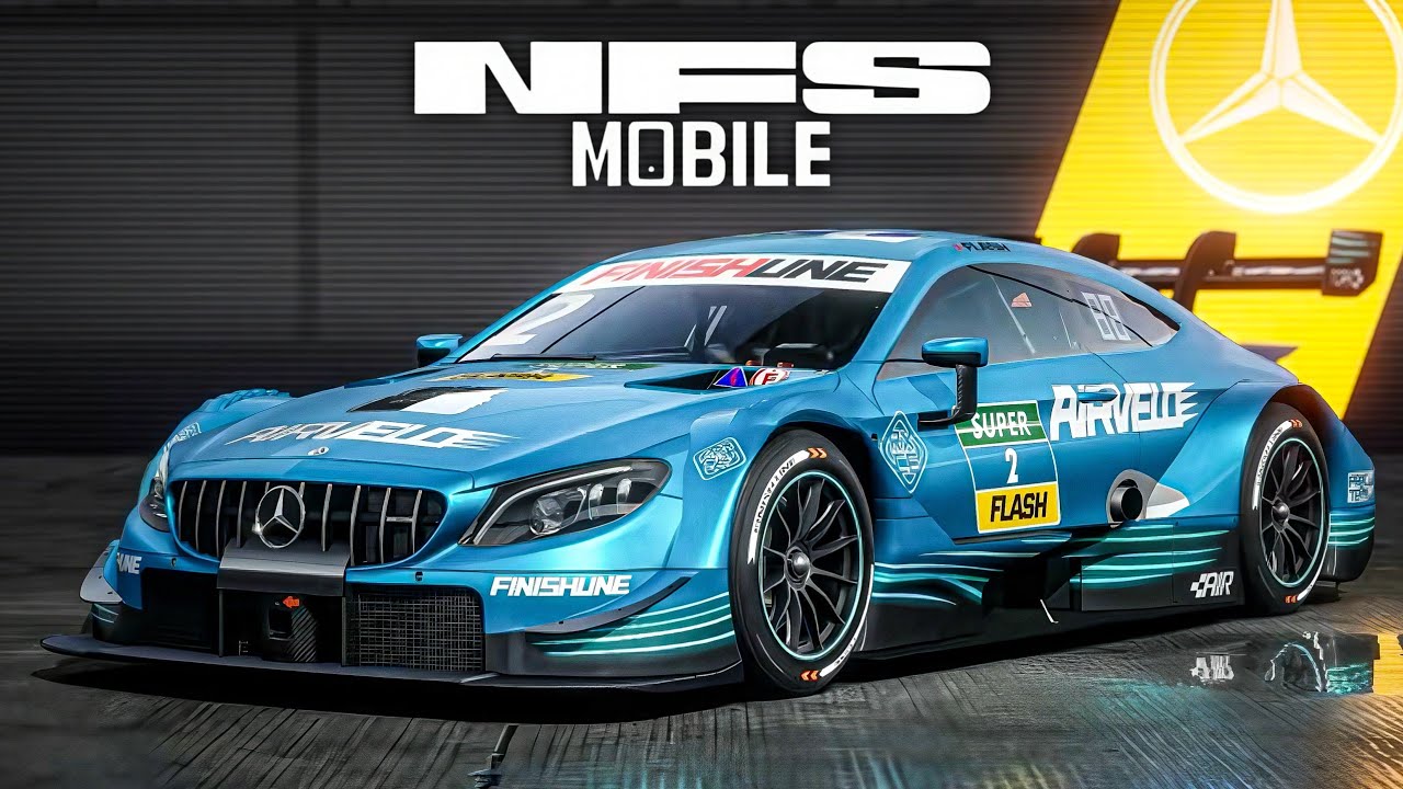 Need for Speed Mobile: Ultimate Pass - Mercedes-AMG C63 Coupe DTM Gameplay