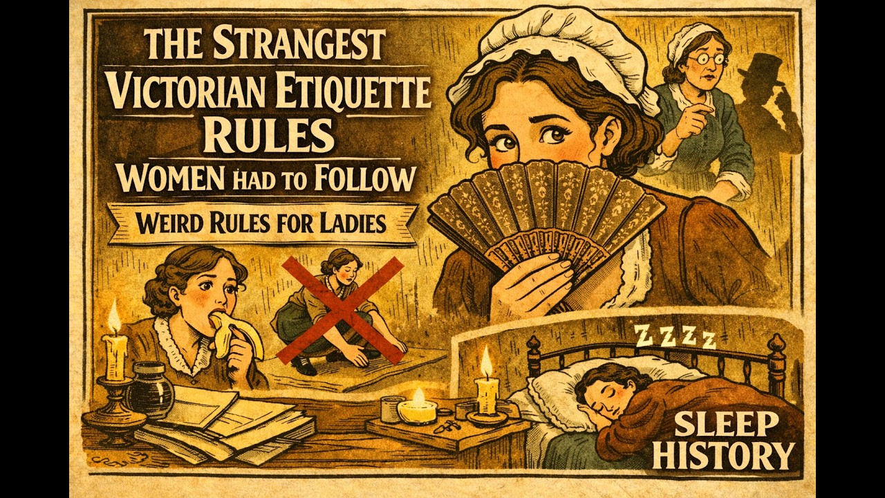 The Strangest Victorian Etiquette Rules Women Had to Follow | Weird Rules for Ladies | Sleep History