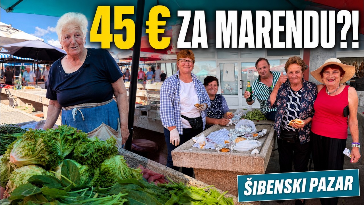 Ovo je prava dalmatinska terapija! &Scaron;IBENSKI PAZAR obara s nogu.