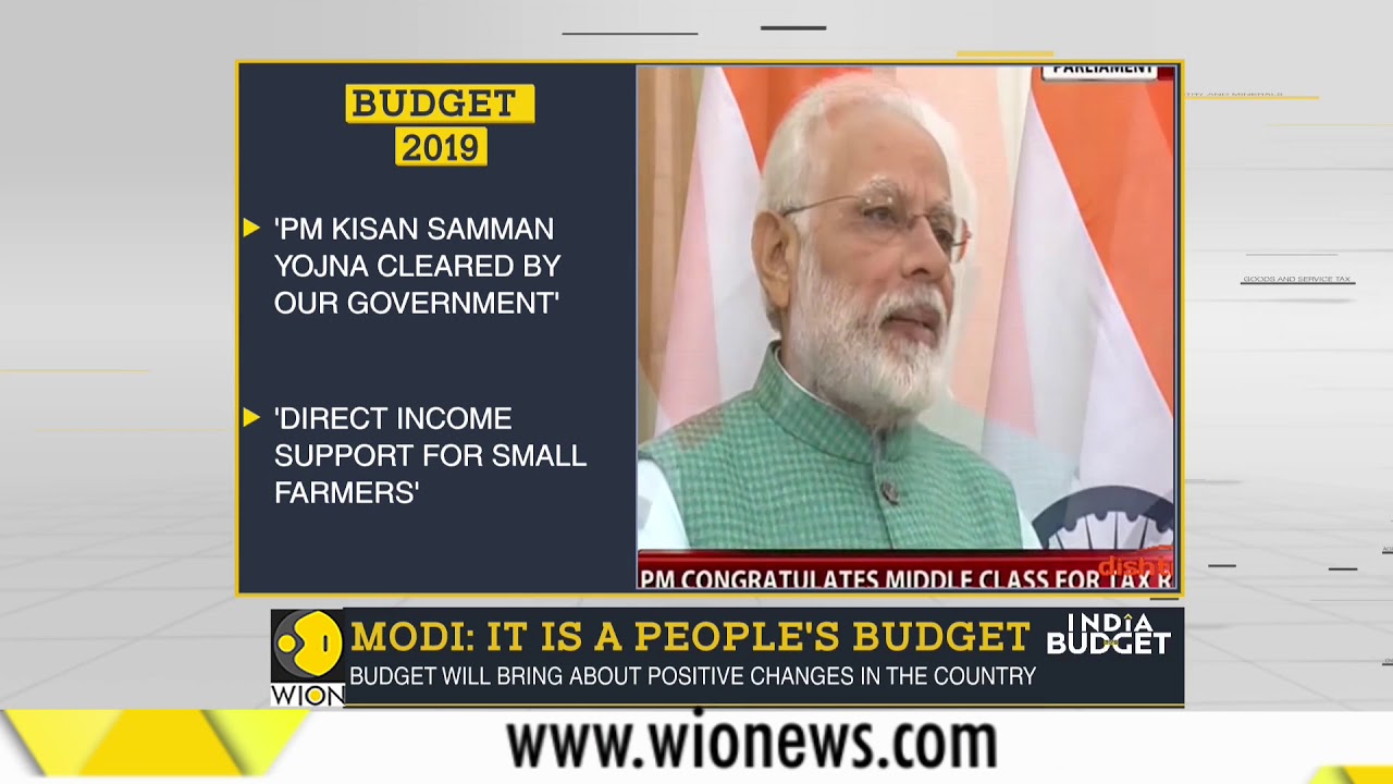 Budget 2019: It is a people's Budget says PM Narendra Modi
