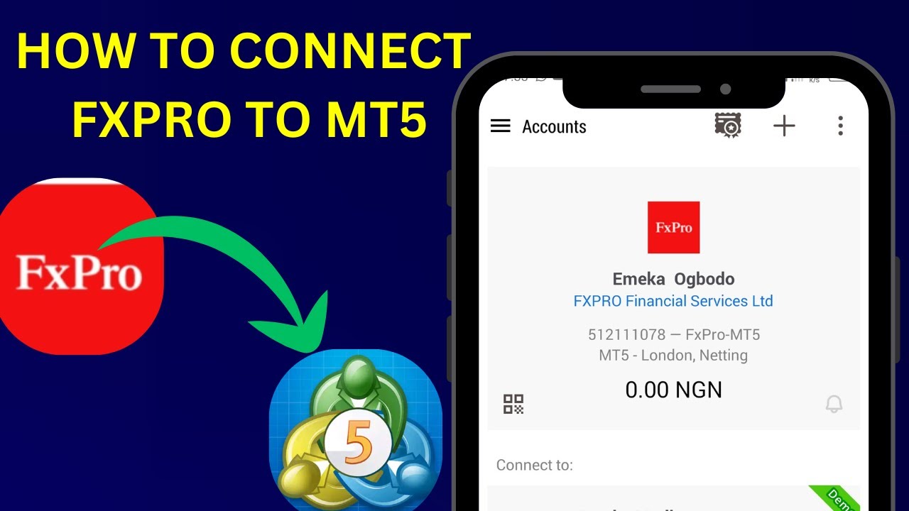 Как подключить FXPRO к Metatrader5 (Mt5)