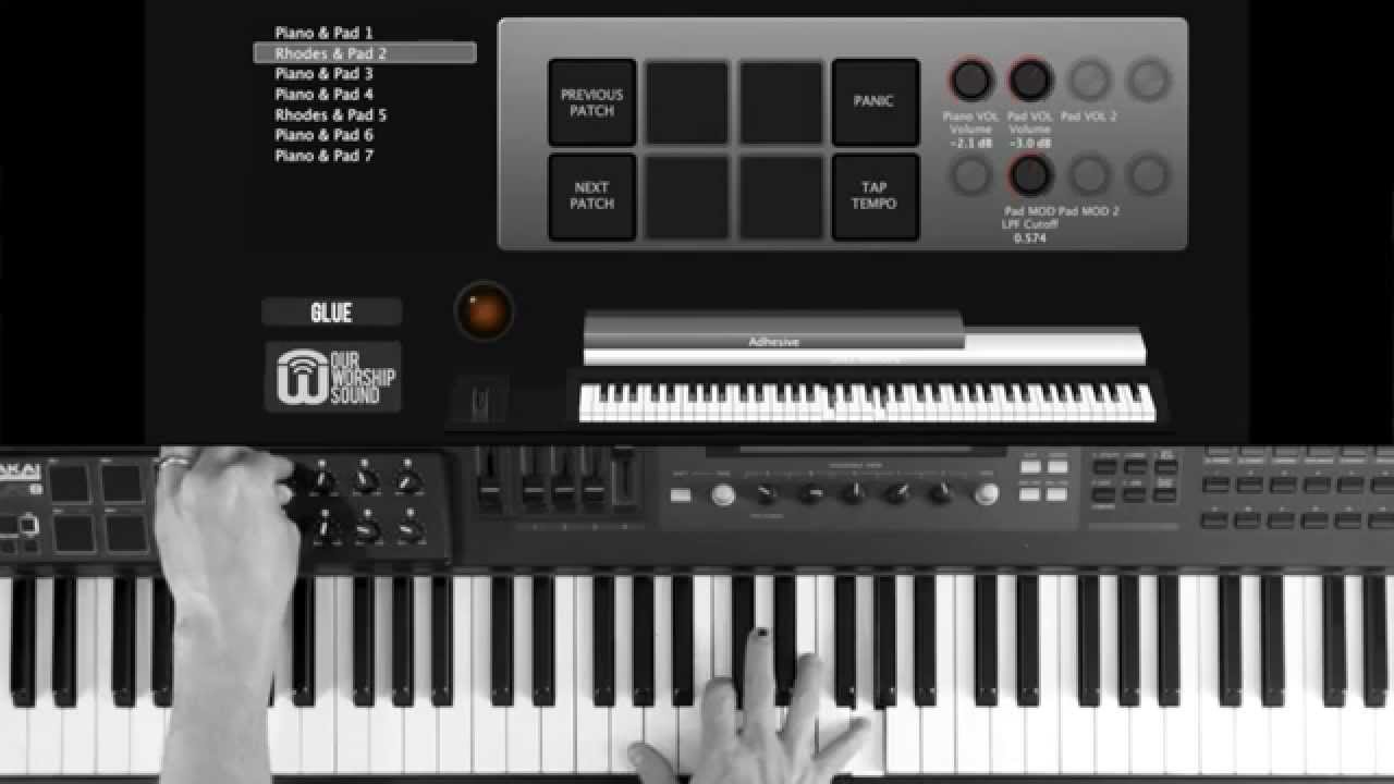 Pads for Mainstage - Custom set