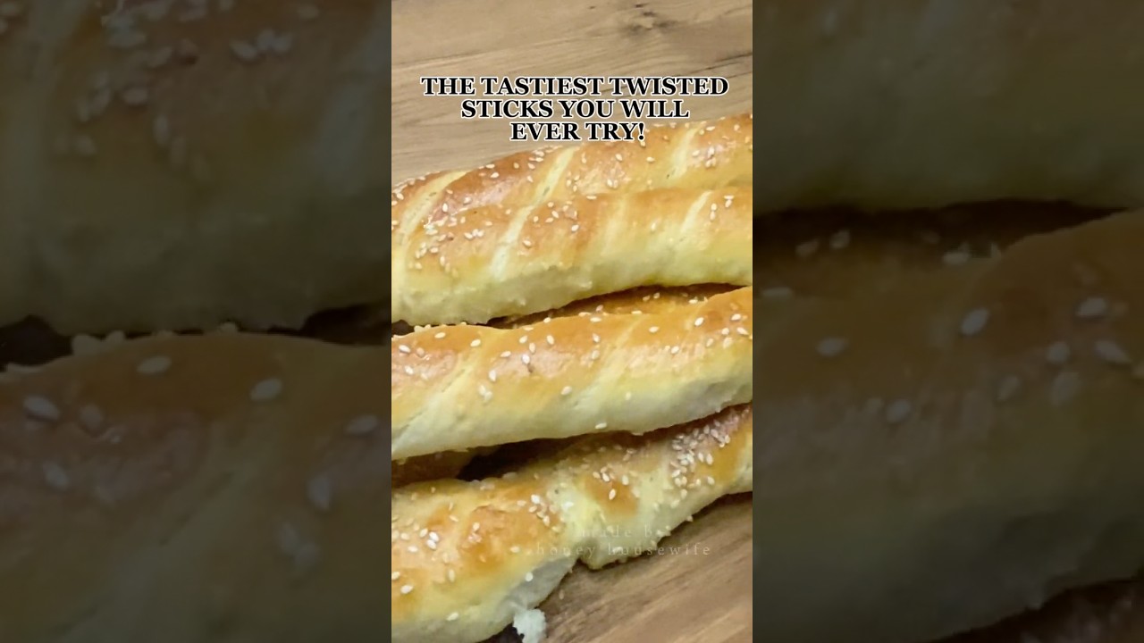 How to Make Tasty Twisted Sticks! 🥖✨ Easy & Fun Snack Recipe!