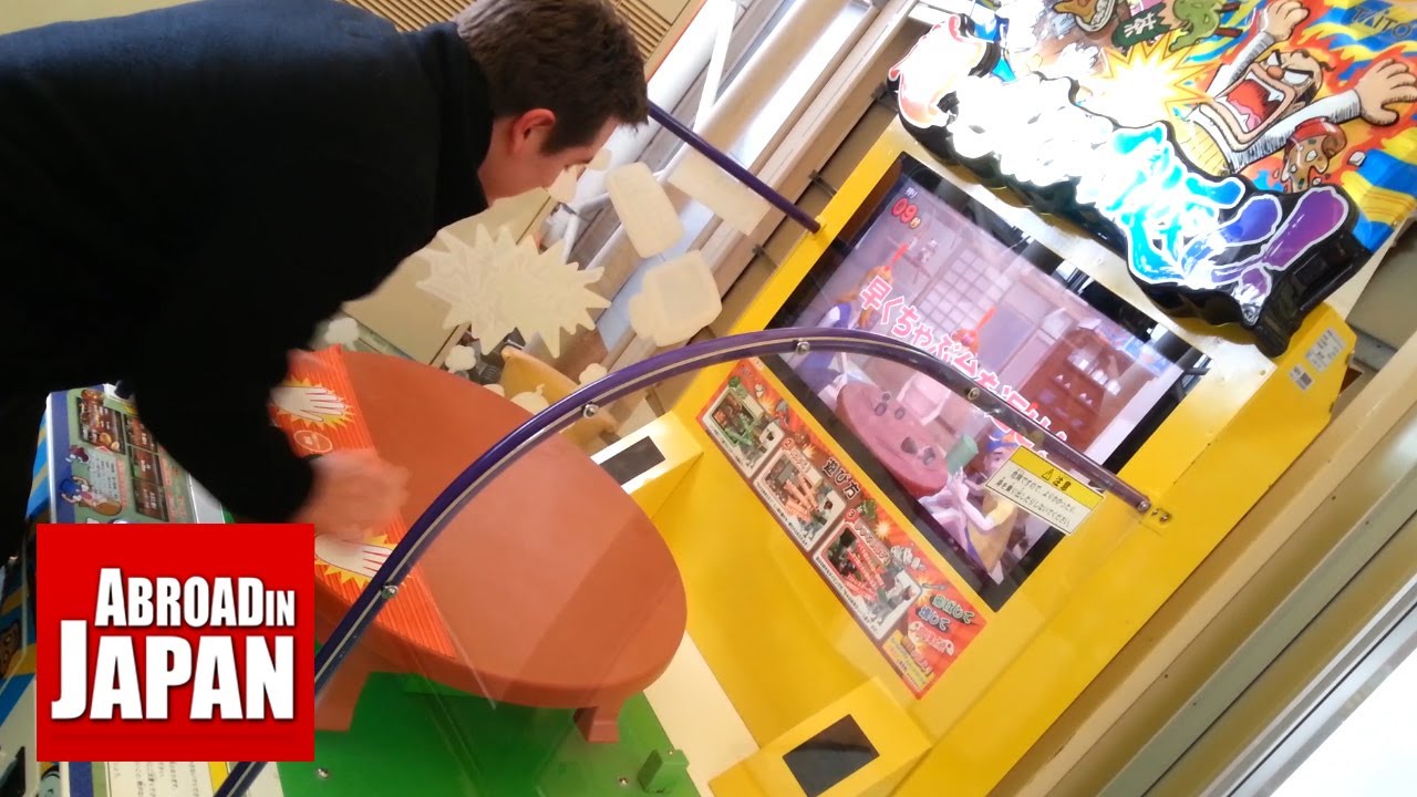 Japanese Table Smashing Arcade Game | Cho Chabudai Gaeshi