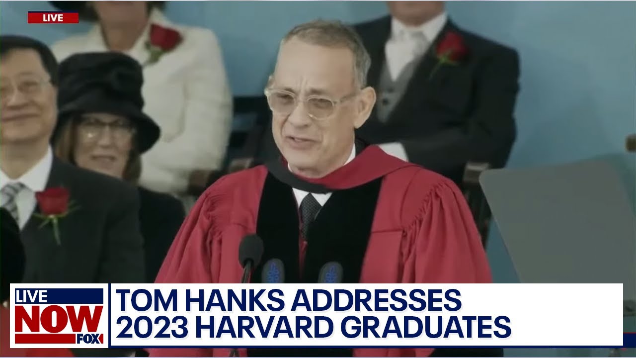 Tom Hanks Harvard 2023 commencement keynote speech | LiveNOW from FOX