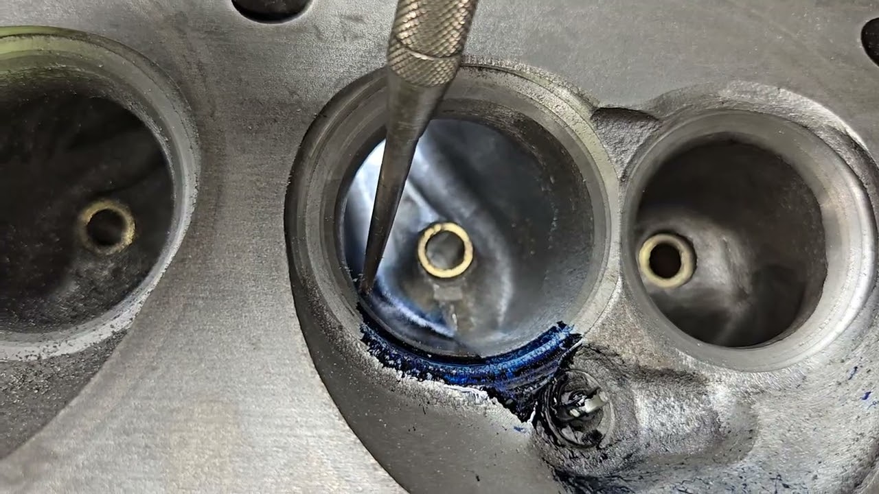 Mopar 273 Commando project, 920 cylinder heads, Mopar Magnum valves, First full cut vs. Bowl blend.