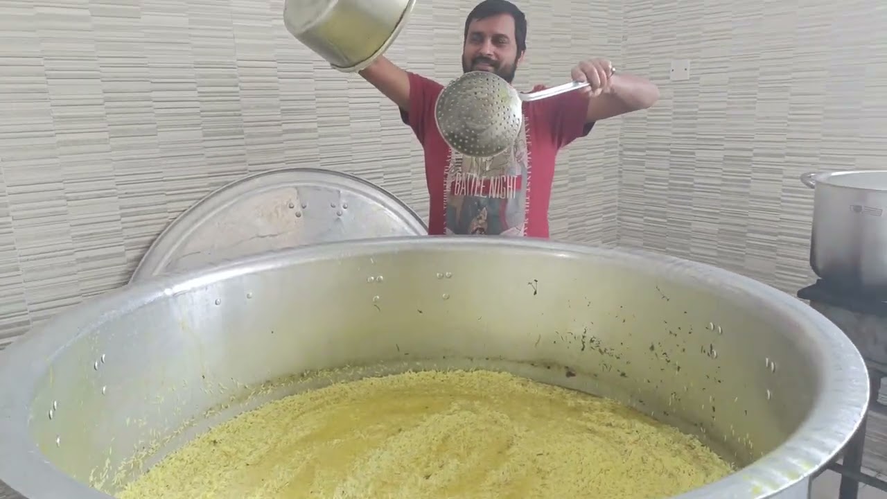 25 years ramadanFasting food 1500 people #babuqatarrecipe ரமலான்நோன்பு திறக்கும் உணவு