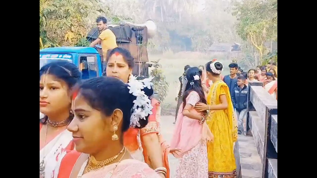 আমাদের রাধা কৃষ্ণ মন্দির এই পূজো কিছু মুহুর্ত সবাই দেখবেন 🦚🙏