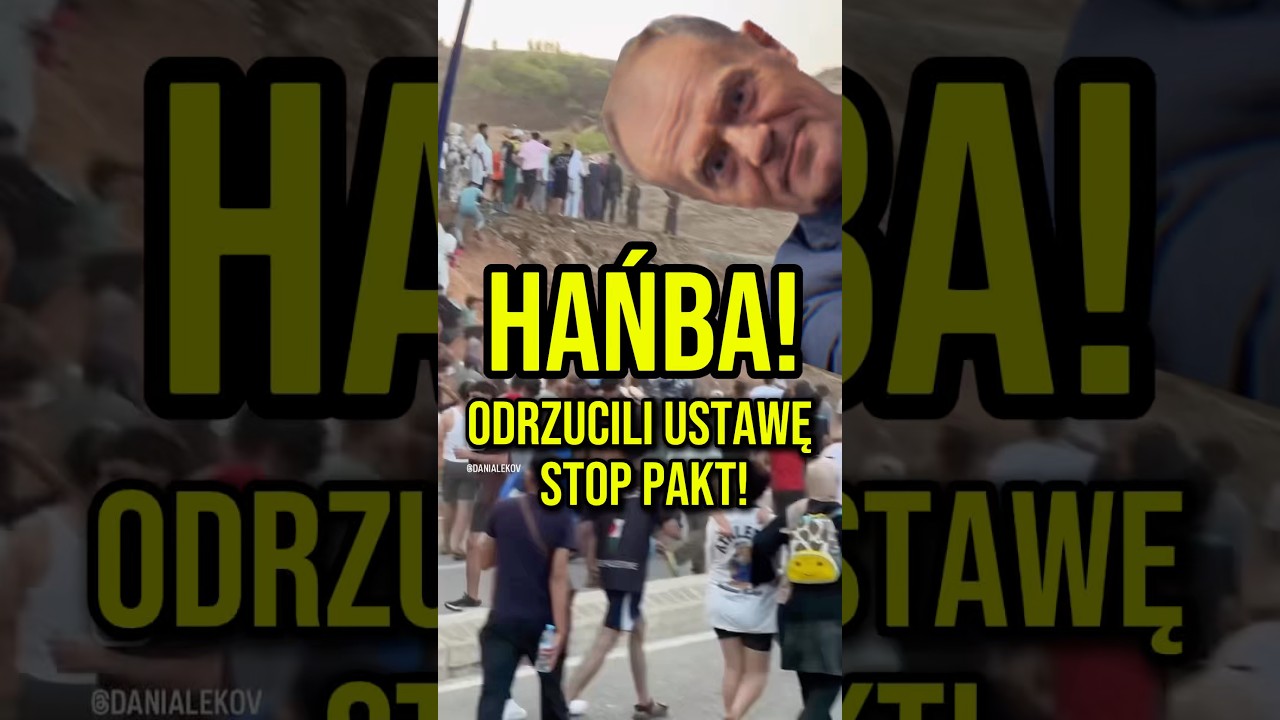 Banda odrzuciła dziś najważniejszy projekt tego posiedzenia Sejmu - obywatelską ustawę STOP PAKT
