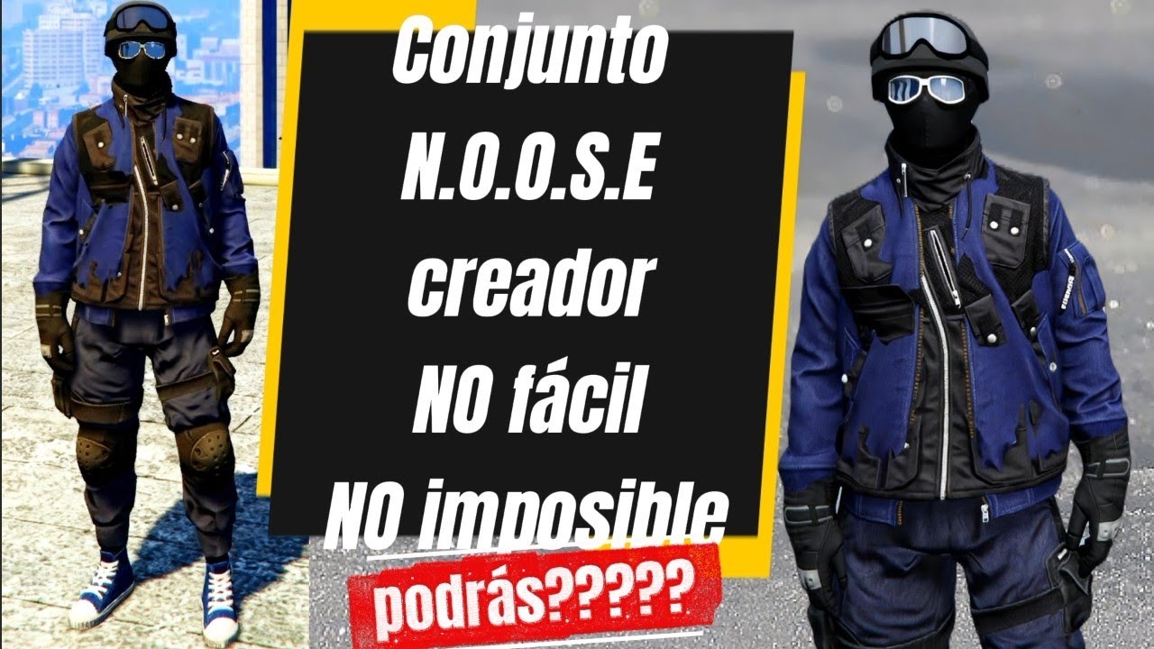 TRAJE N.O.O.S.E MODO CREADOR 