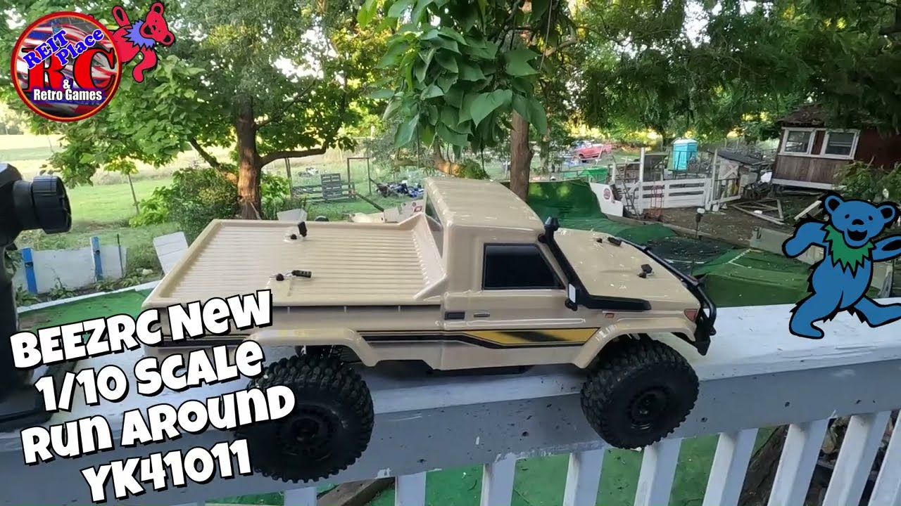 BEEZRC Toy LC79 1:10 scale crawler,  Yikong YK41011, First run and Impressions