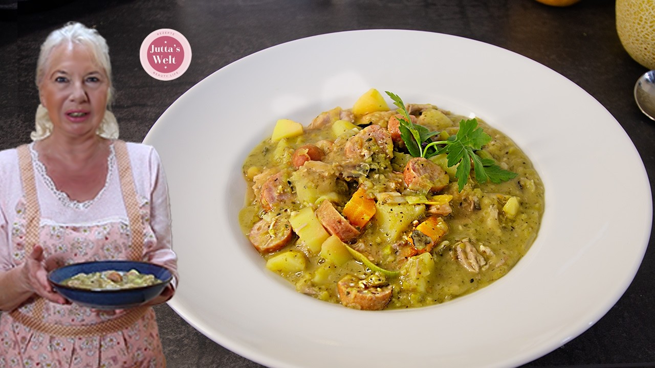 Erbsensuppe Rezept | Einfach, deftig & mit allem drin 🍲