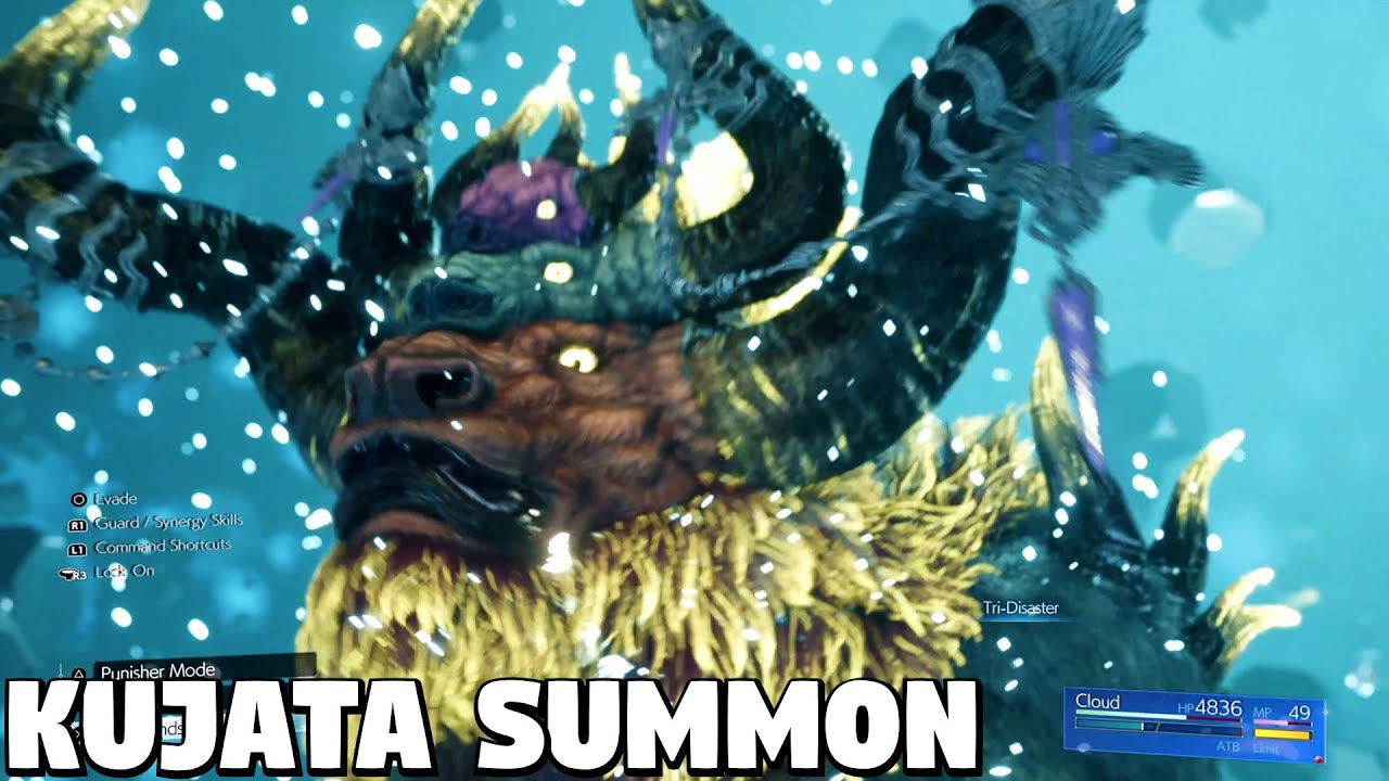 Final Fantasy 7 Rebirth - Kujata Summon