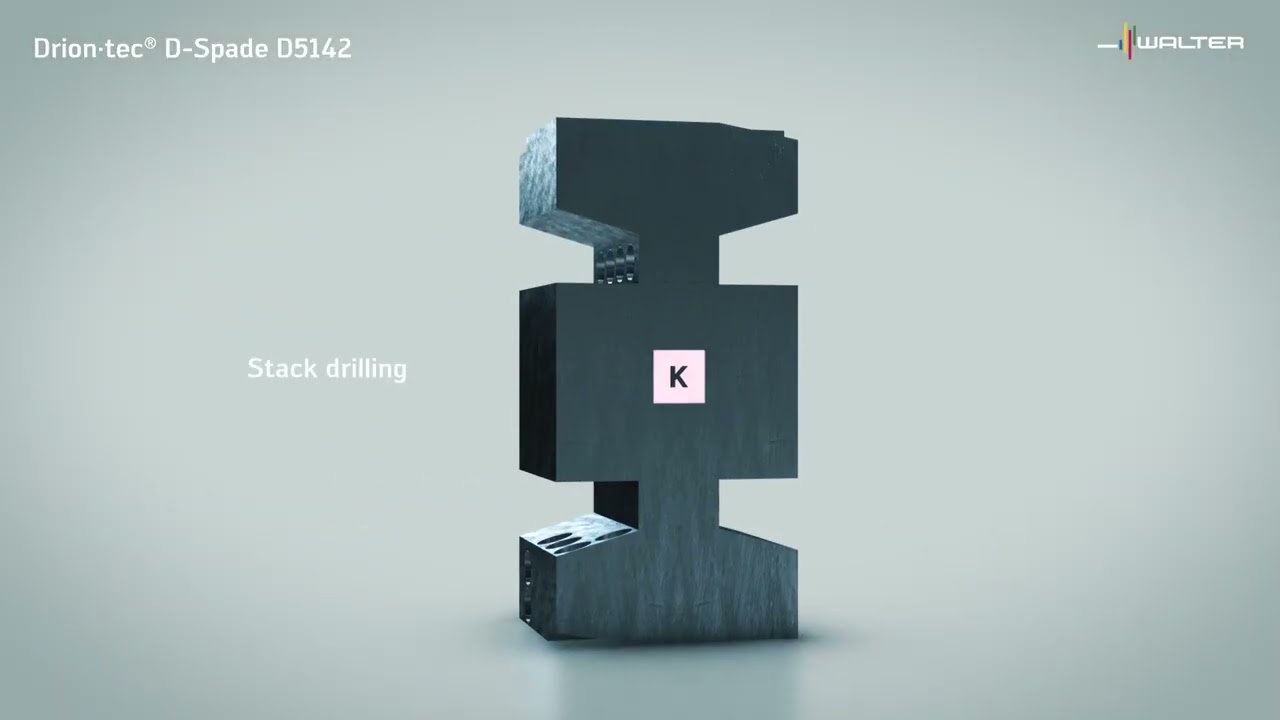 Walter Drion·tec® D Spade D5142   Double sided exchangeable tip drill