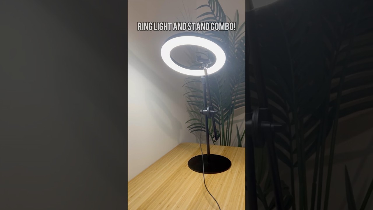LUXSURE Ring Light Review | Lighting + overhead mount in one? #AmazonFinds #TechReview