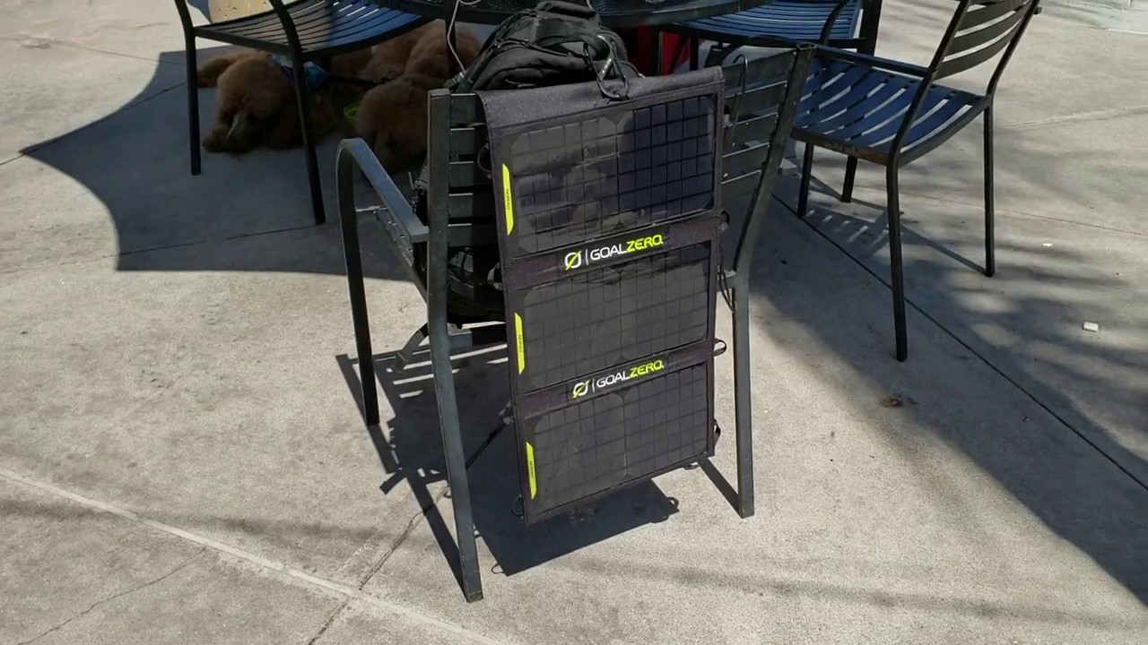 The Goal Zero Sherpa 100AC is an indispensable mobile-office tool