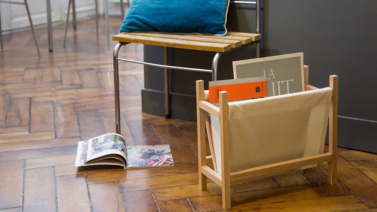 TUTO BRICO : Comment fabriquer le porte revues 