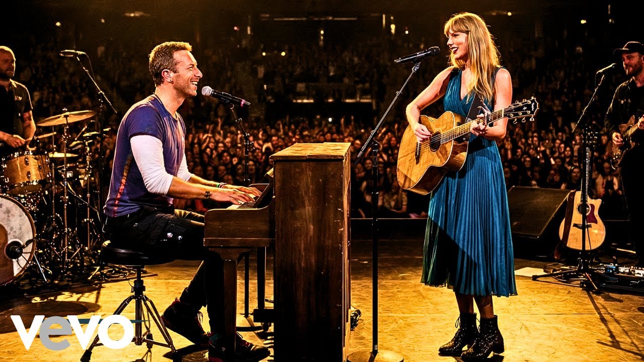 Coldplay ft Taylor Swift - Chasing Stars (Official Lyrics Video)